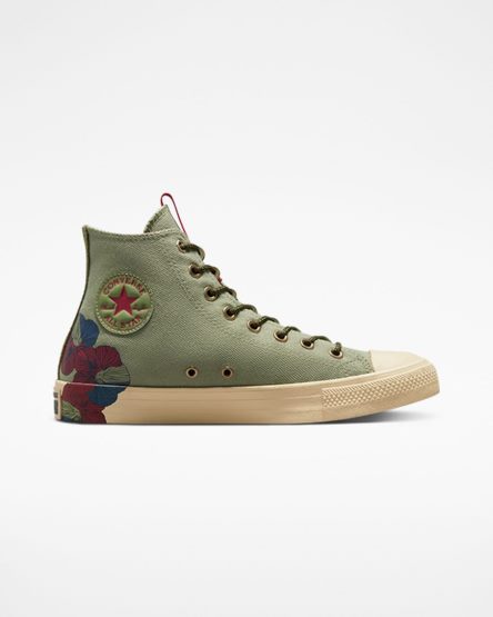 Zapatillas Altas Converse Chuck Taylor All Star Black Joy Hombre Verde Oliva | PE 78WLE2